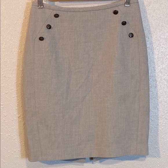 White House Black Market Dresses & Skirts - White House Black Market Gray Pencil Skirt for Work